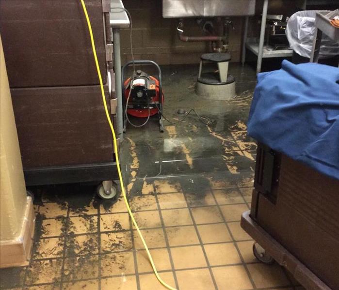 Water Damage - Commercial backup